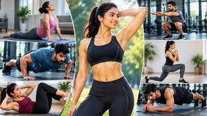 శరీరానికి మంచి షేప్ ని ఇచ్చే సింపుల్ ఫిట్‌నెస్ వ్యాయామాలు..!
